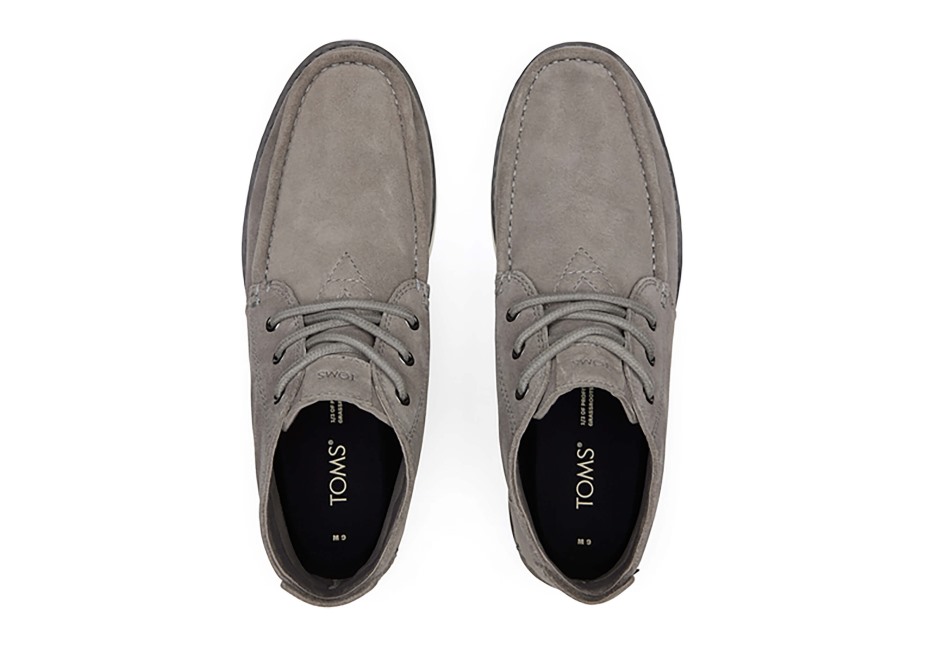 Toms Chukka çizme Suya Dayanıklı çimento