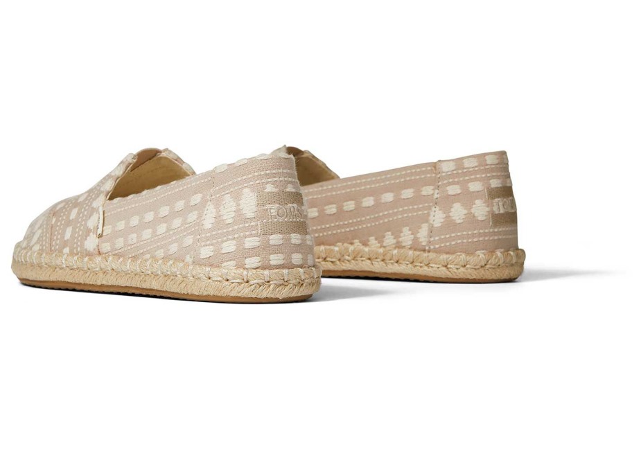Toms Platformu Alpargata Doğal Toms