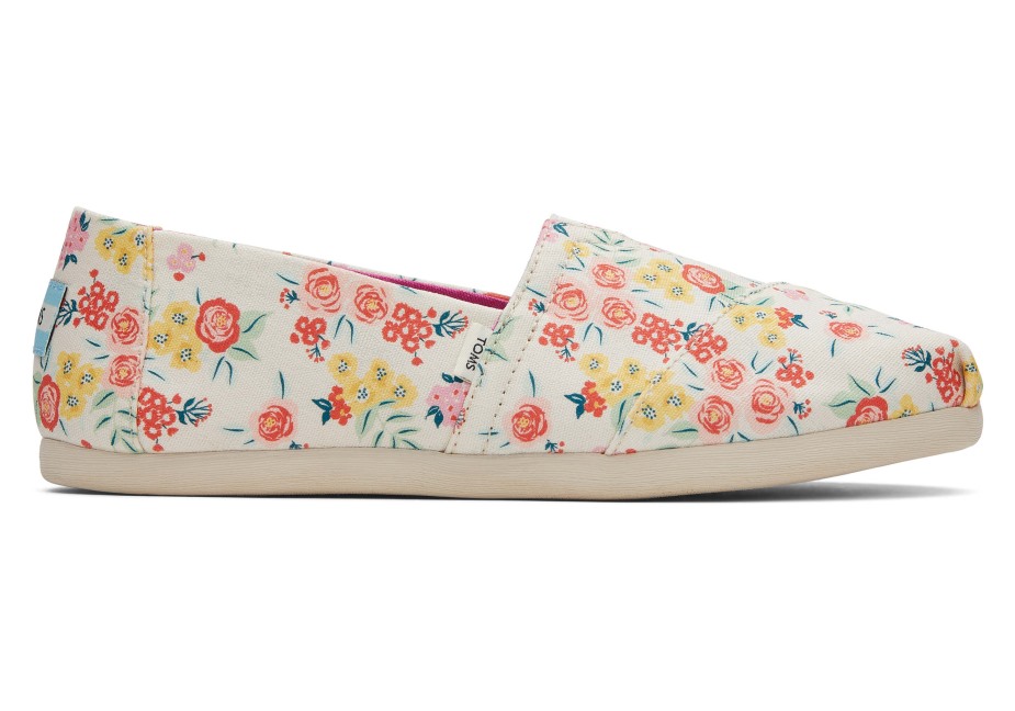Toms Alpargata Kağıt Kaynağı çiçek
