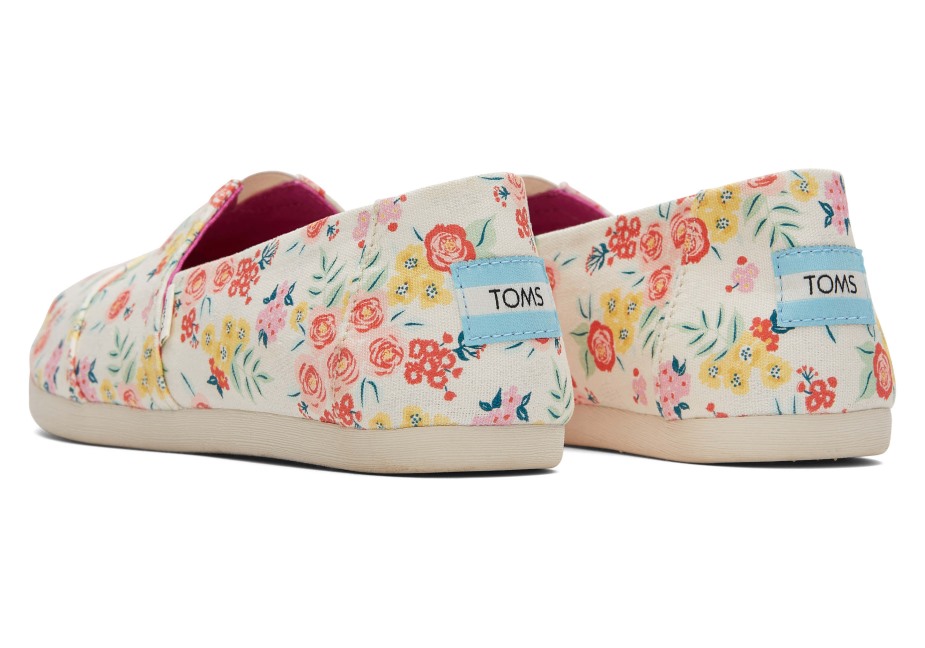 Toms Alpargata Kağıt Kaynağı çiçek