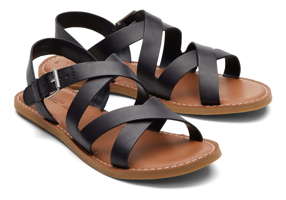 Toms Sicilya Sandalet Siyah