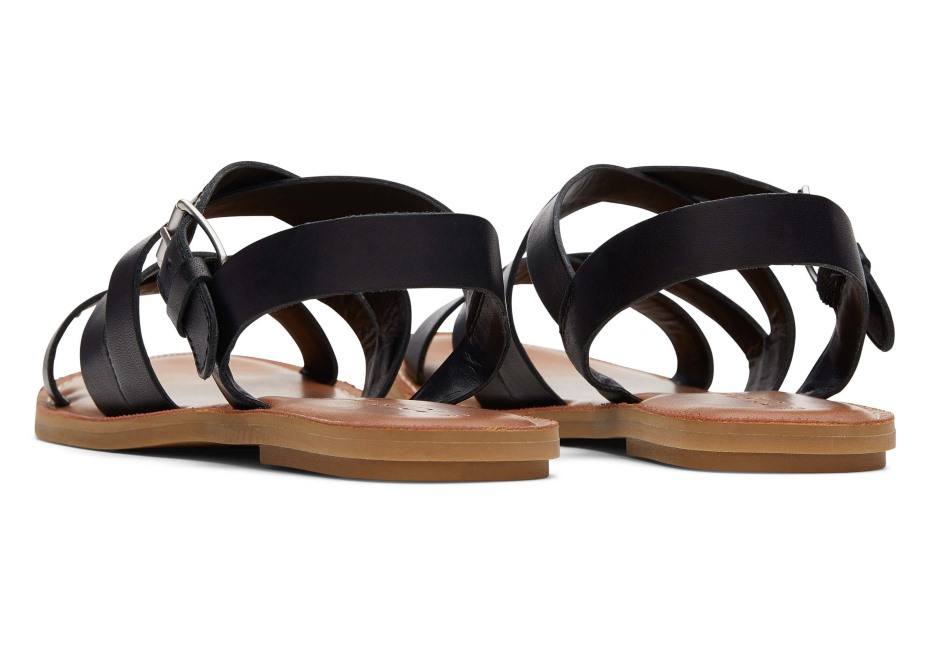 Toms Sicilya Sandalet Siyah