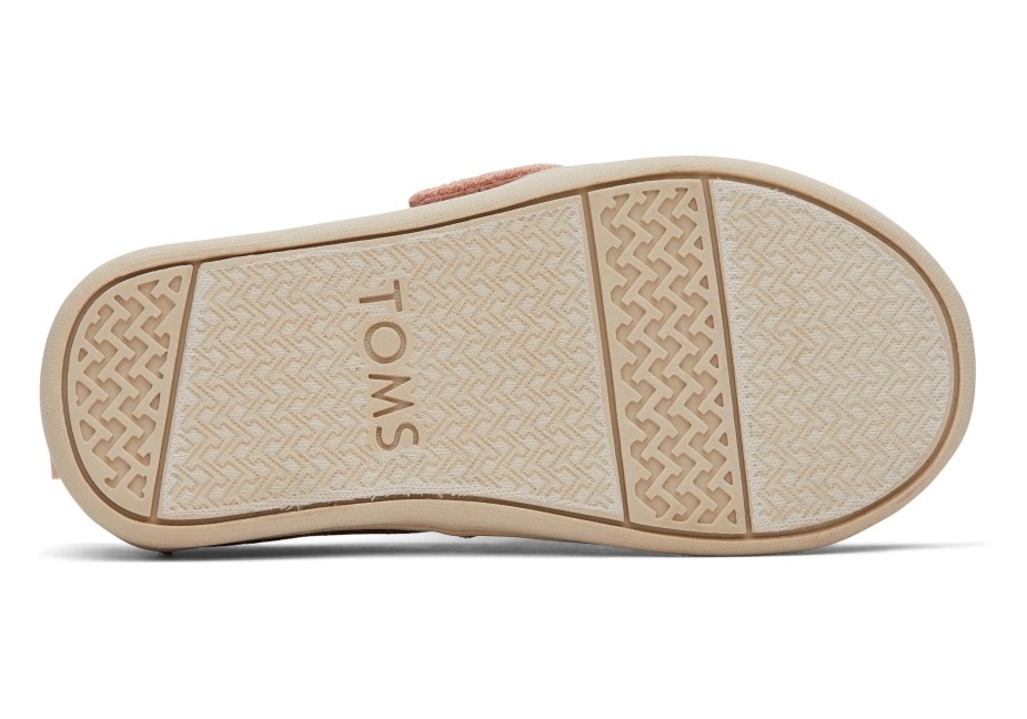 Toms Parıltılı Alpargata Gül Altın