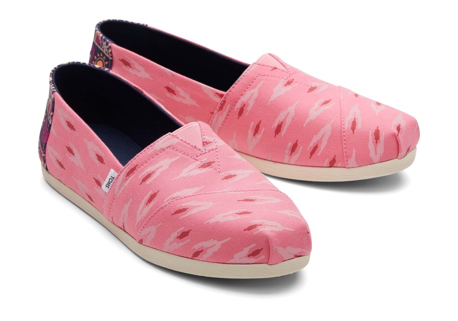 Toms Alpargata Oklar Ikat Gül