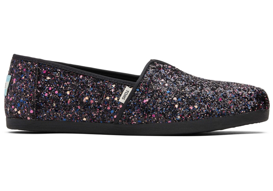 Toms Alpargata Parıltılı Siyah