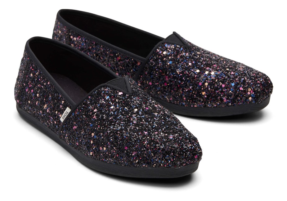 Toms Alpargata Parıltılı Siyah