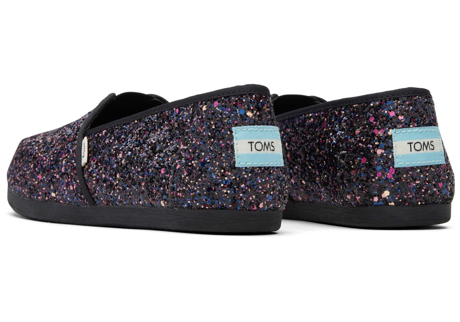 Toms Alpargata Parıltılı Siyah