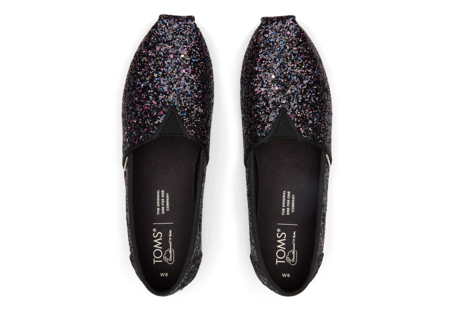 Toms Alpargata Parıltılı Siyah