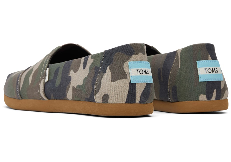 Toms Alpargata Ormanlık Kamuflaj Yeşili