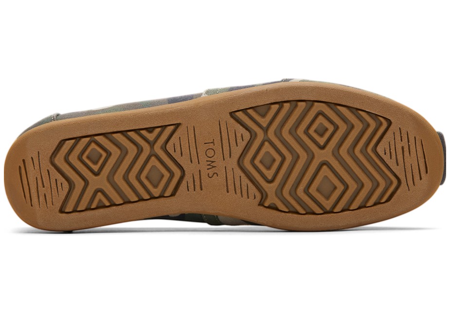 Toms Alpargata Ormanlık Kamuflaj Yeşili