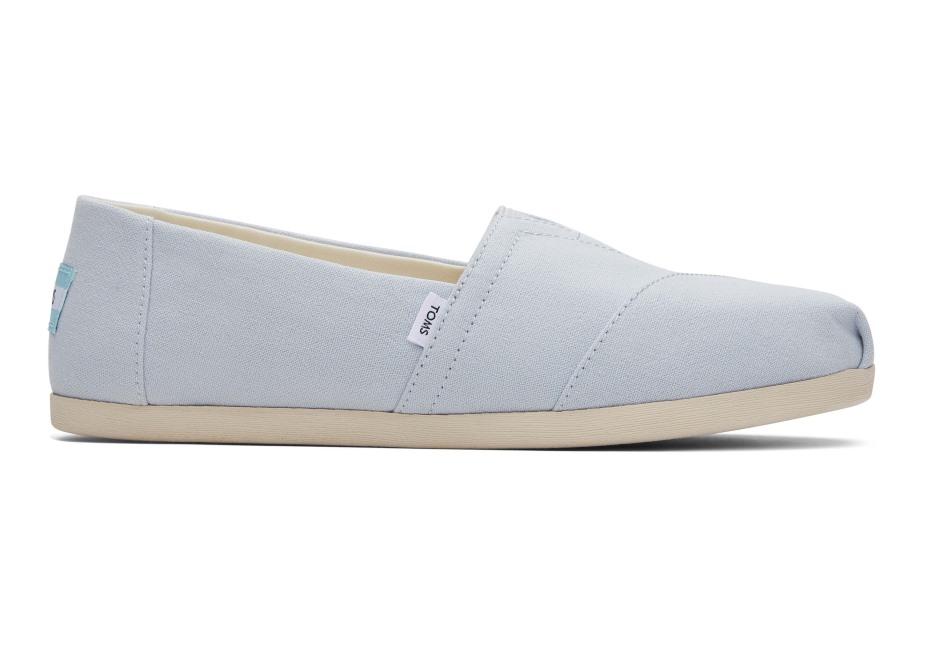 Toms Keten Krep Espadril Mavi Krep