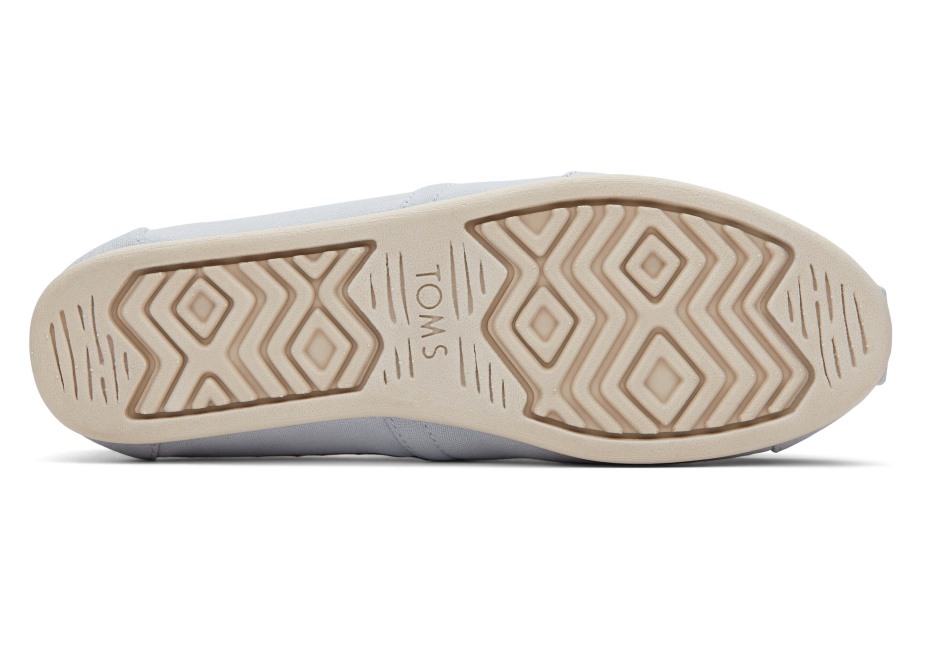 Toms Keten Krep Espadril Mavi Krep