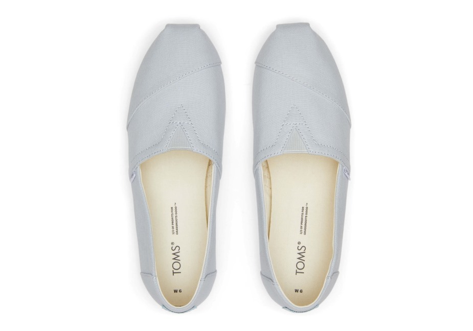 Toms Keten Krep Espadril Mavi Krep