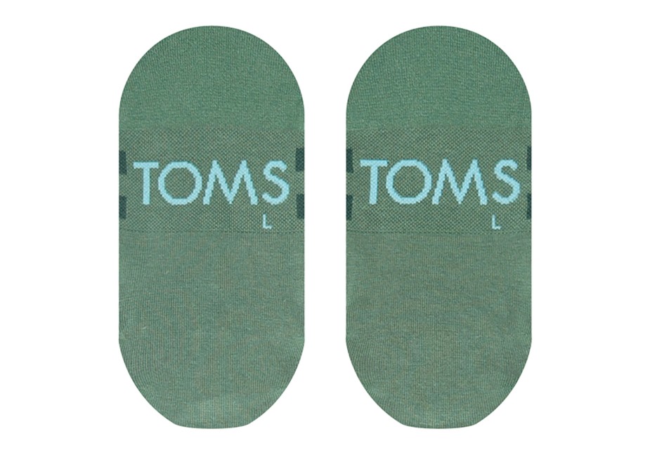 Toms Ultimate No Show çorap Yeşil Yeşil