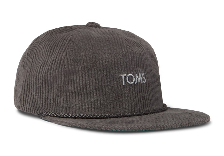Toms Toms Kadife şapka Kömür