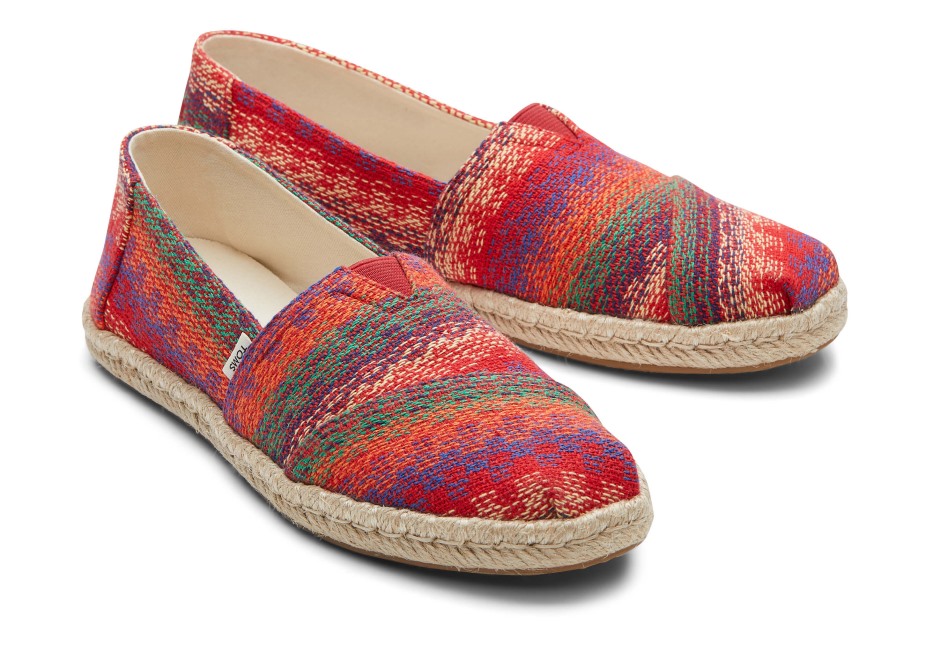 Toms Espadrille Espadril Pembe çoklu