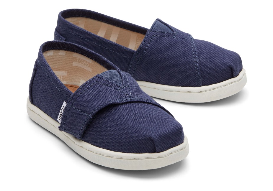 Toms Espadrille Kanvas Lacivert
