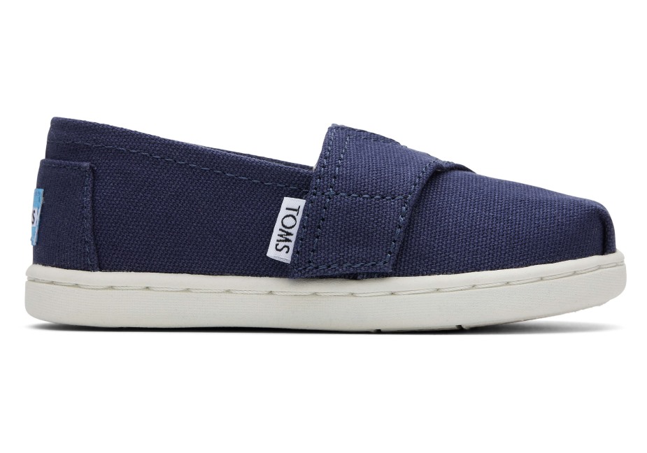 Toms Espadrille Kanvas Lacivert