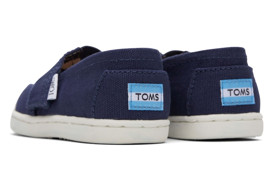 Toms Espadrille Kanvas Lacivert