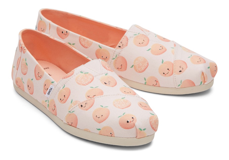 Toms California Avuç Içi Alpargata Gün Batımı Palmiye