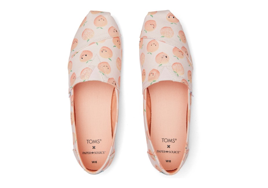 Toms California Avuç Içi Alpargata Gün Batımı Palmiye