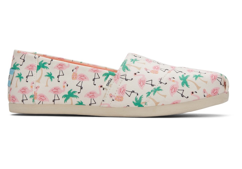 Toms Flamingo Alpargata Hafif Kum
