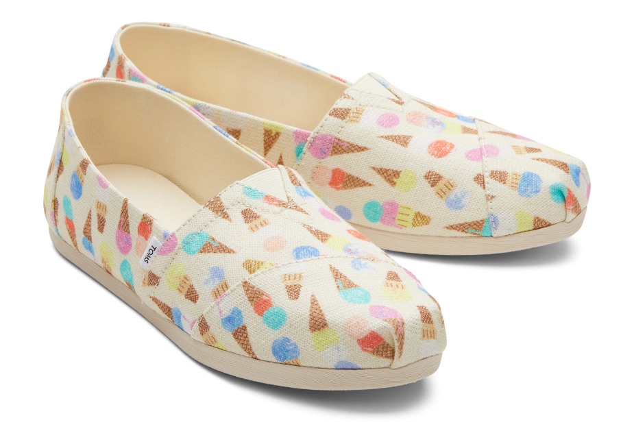 Toms Dondurma Alpargata Doğal Parıltı