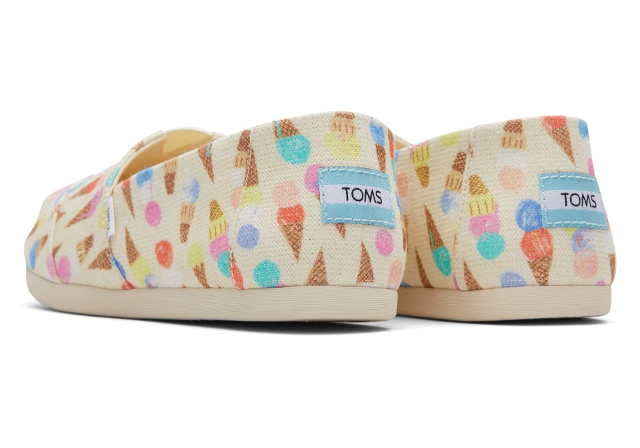 Toms Dondurma Alpargata Doğal Parıltı