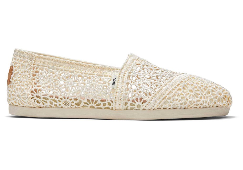 Toms Alpargata Fas Tığ Işi Doğal
