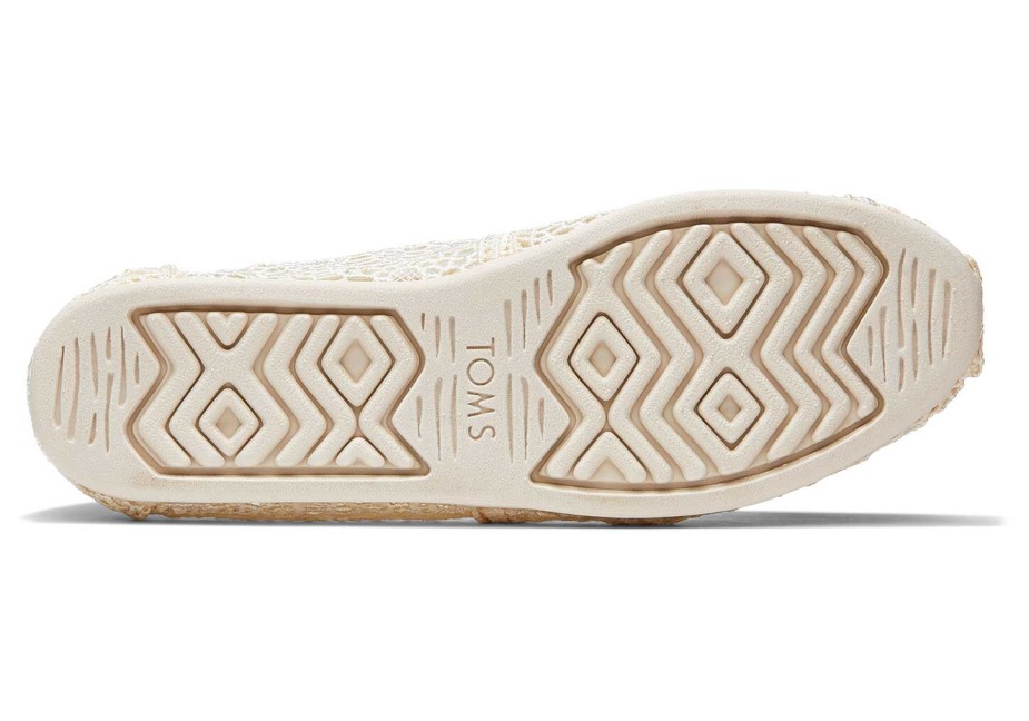Toms Alpargata Fas Tığ Işi Doğal