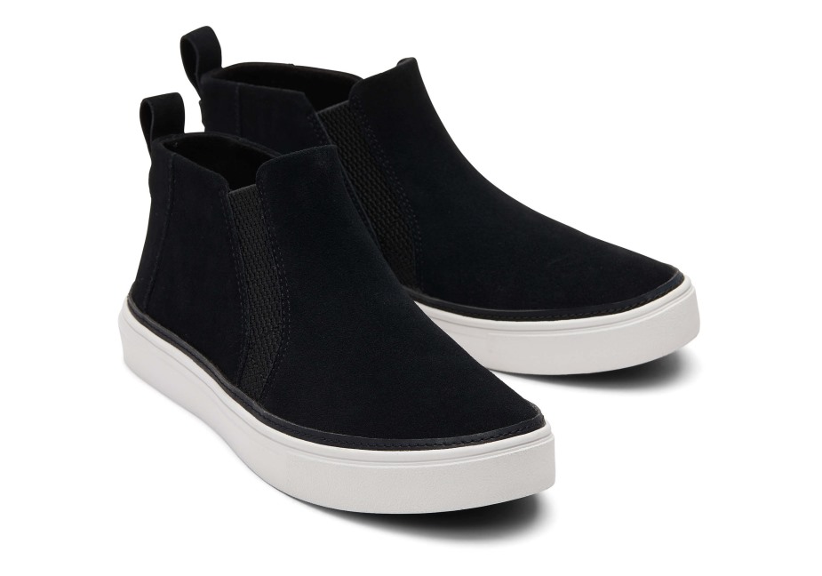 Siyah üzerine Toms Bryce Slip