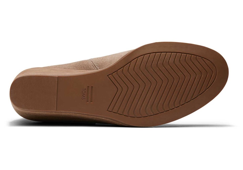 Toms Kallie Kama Bootie Taupe