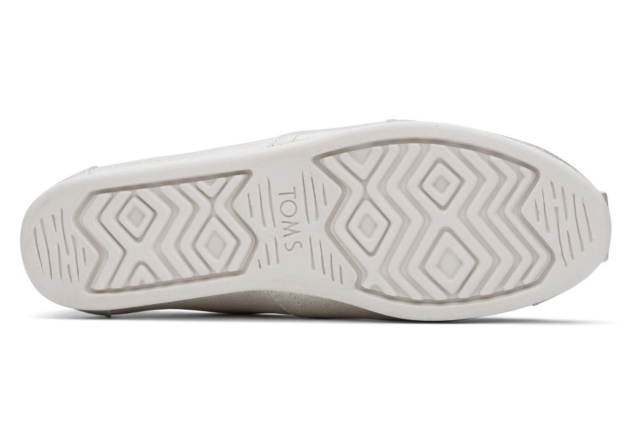 Toms Alpargata Pırıltılı Gümüş