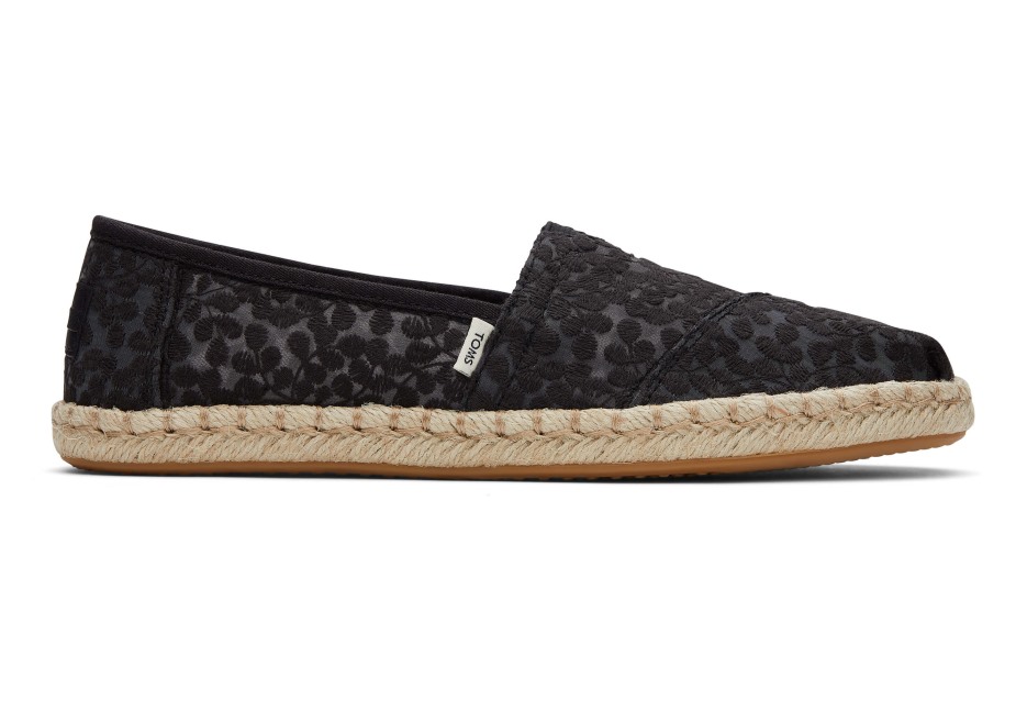 Espadrille Toms Espadrille Siyah