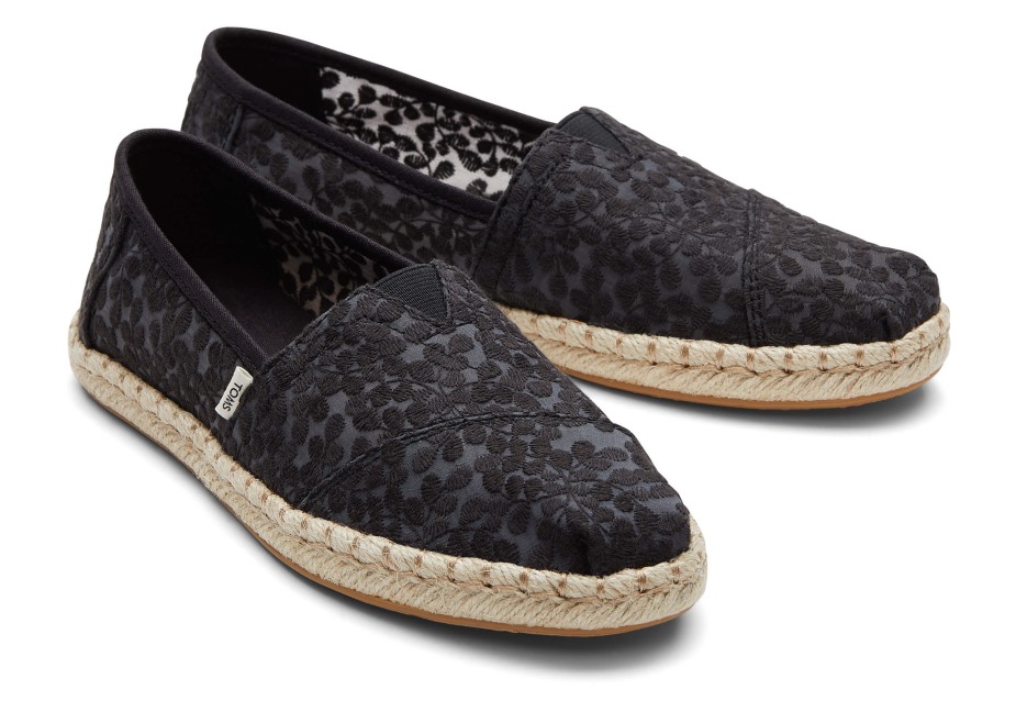 Espadrille Toms Espadrille Siyah