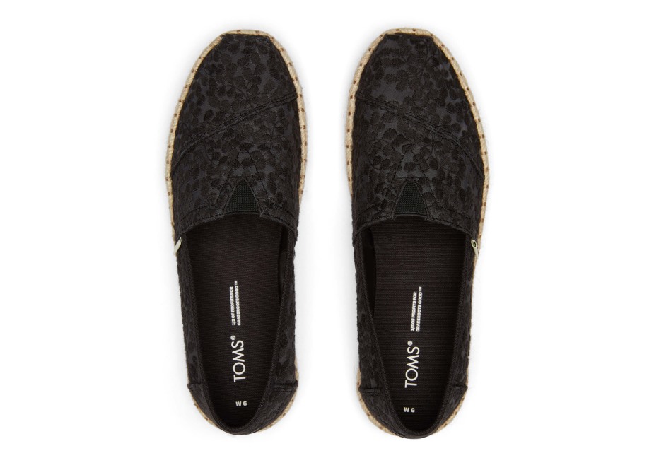 Espadrille Toms Espadrille Siyah