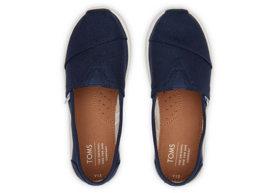 Toms Gençlik Alpargata Tuval Donanması