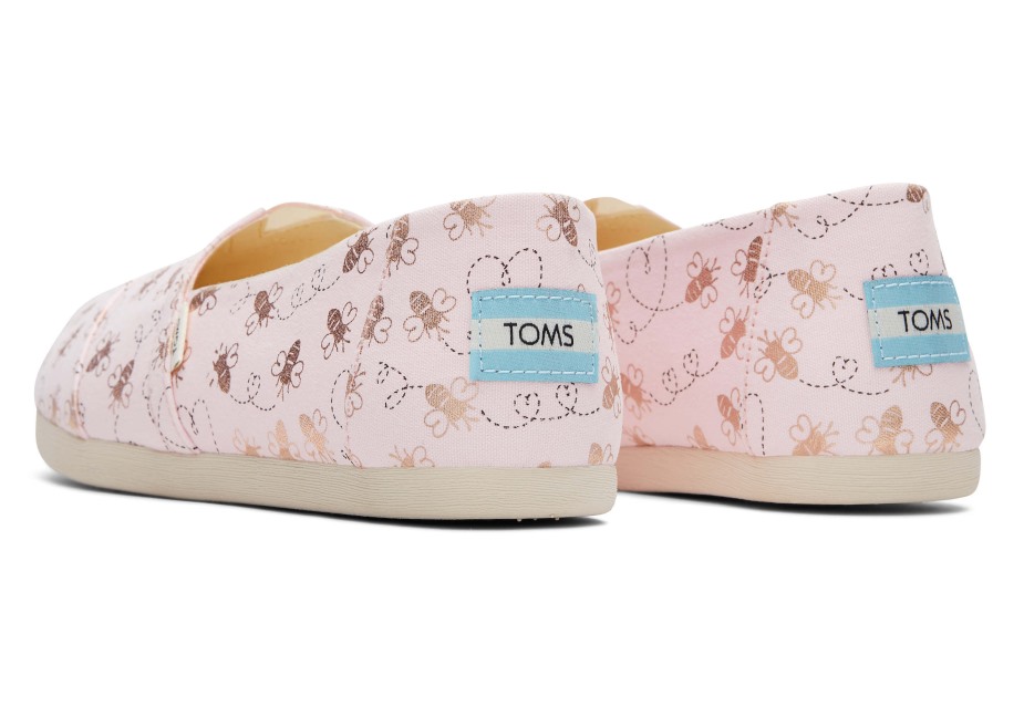 Toms Alpargata Arı Madeni Pembe
