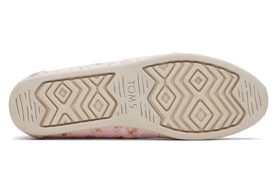 Toms Alpargata Arı Madeni Pembe