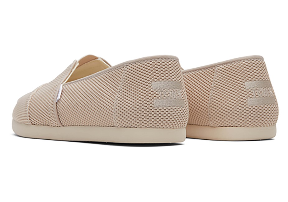 Toms Espadrilles örgü Oxford Bronzluk