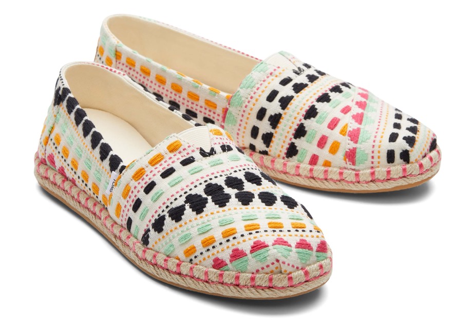 Toms Espadrille Espadril Doğal çoklu