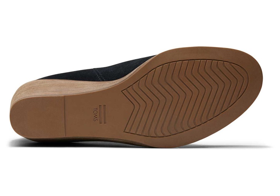 Toms Kallie Dolgulu Patik Siyah