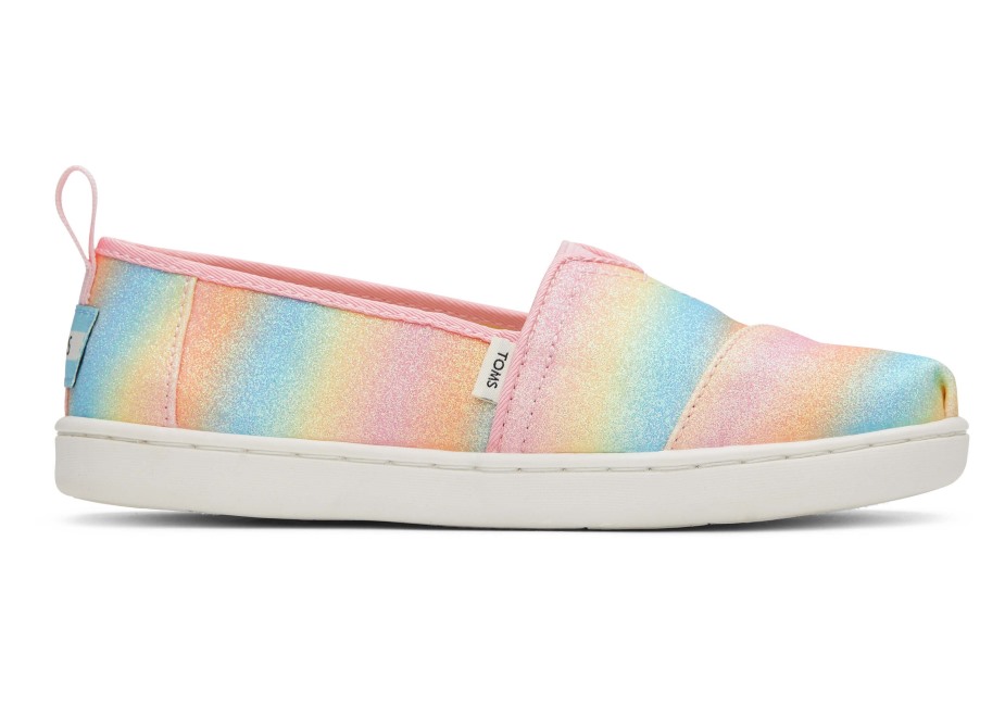 Toms Gençlik Alpargata Parıltı şeker Pembe