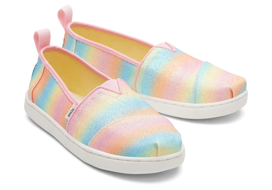 Toms Gençlik Alpargata Parıltı şeker Pembe