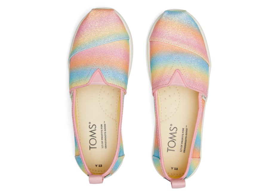 Toms Gençlik Alpargata Parıltı şeker Pembe