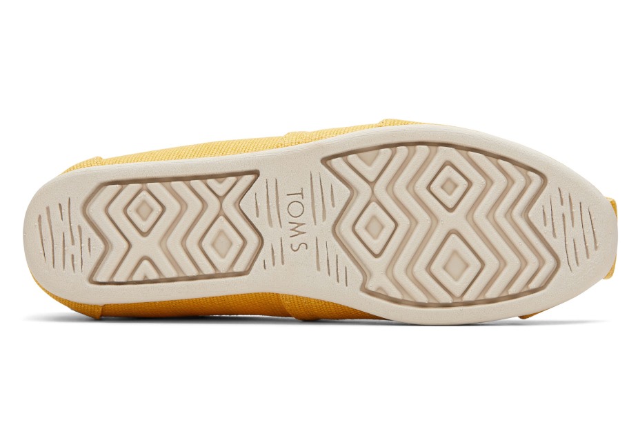 Toms Sarı Alpargata Kadife çiçeği