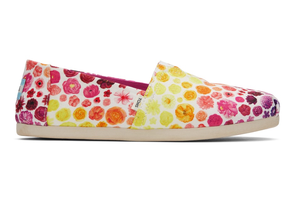 Toms Alpargata Kağıt Kaynağı Beyaz Ombre