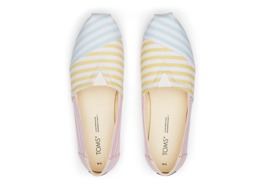 Toms Alpargata Kağıt Kaynağı Beyaz Ombre