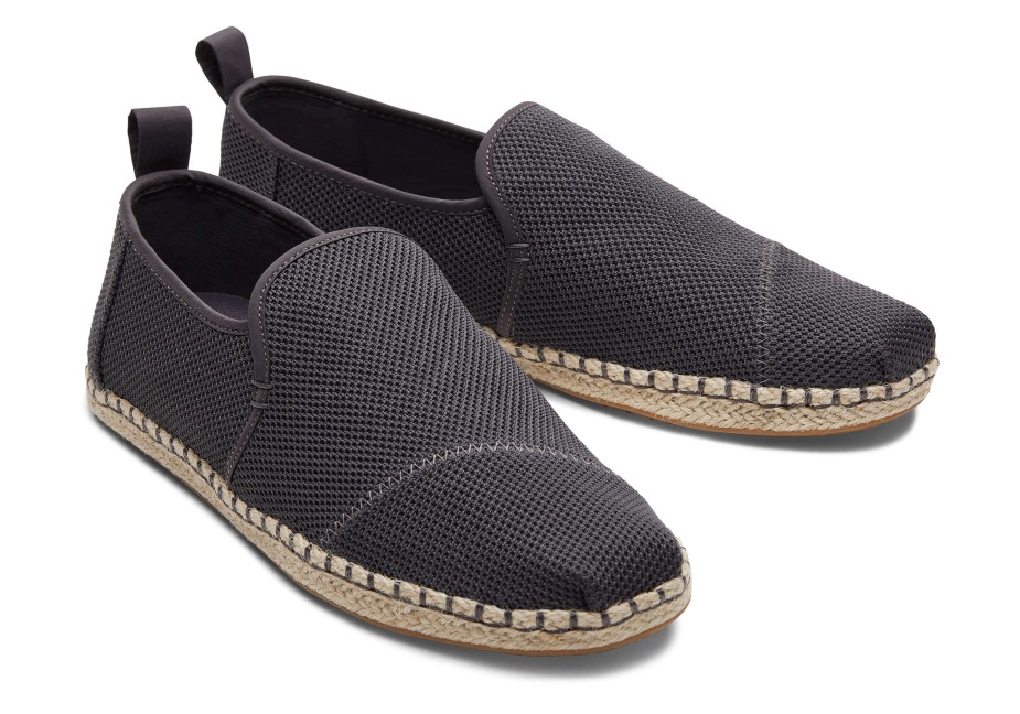 Toms Espadrille Espadrille Repreve Koyu Gri