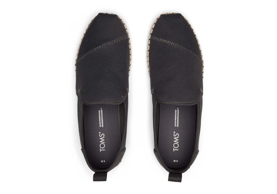 Toms Espadrille Espadrille Repreve Koyu Gri